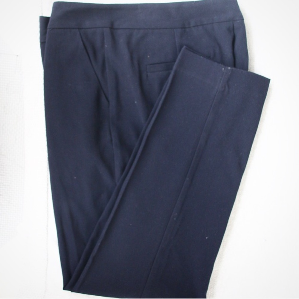 Classic blue pants, shorter cut